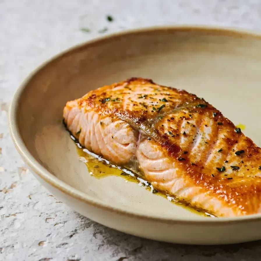 Plat Saumon aux légumes au four