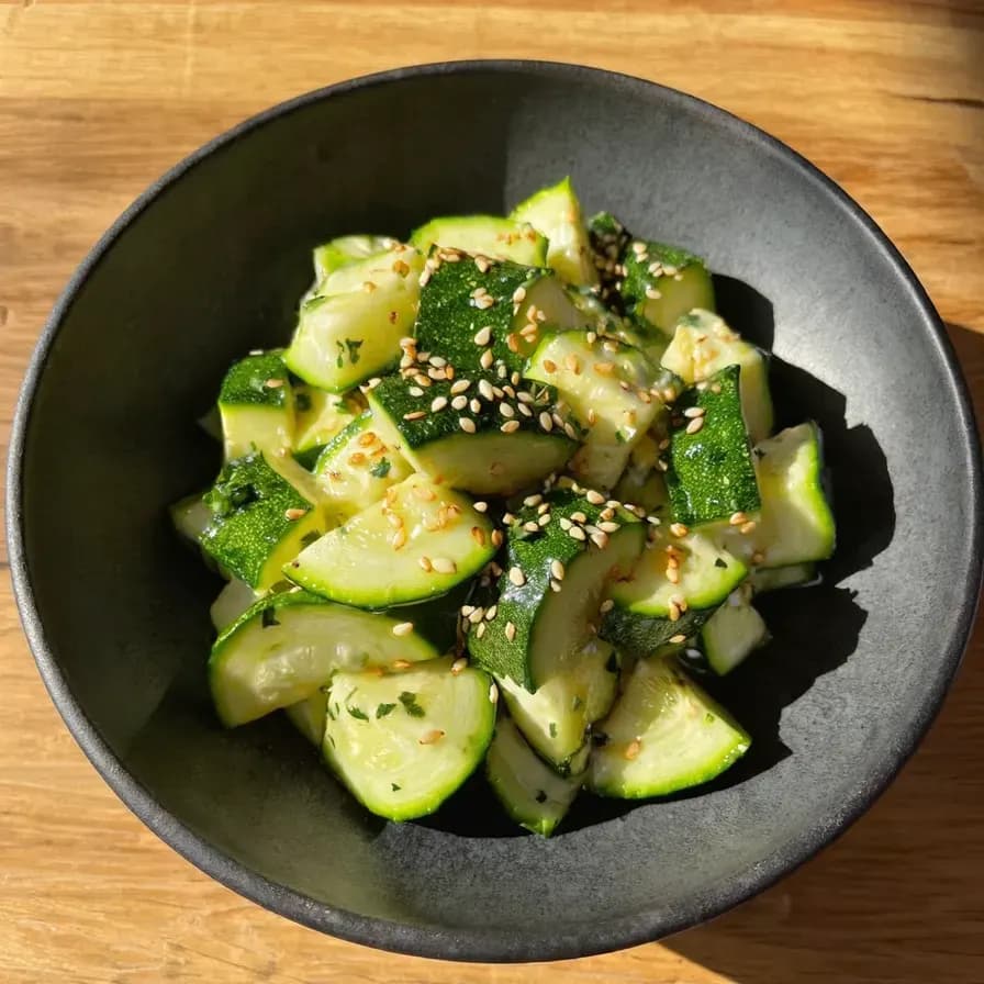 Gericht Metabolischer Zucchini-Teller mit Joghurt