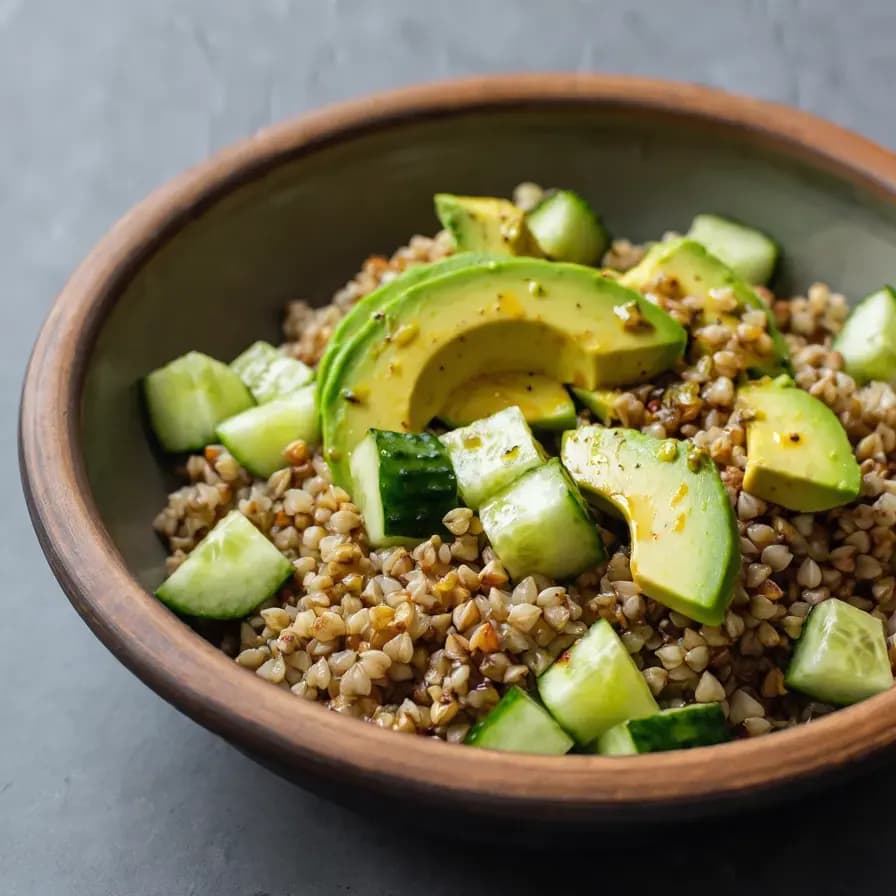 Vegan Buckwheat Salad Varieties