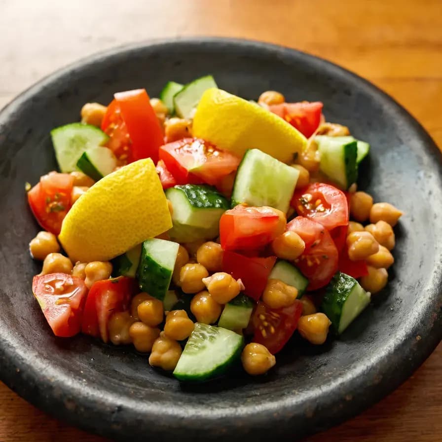 Gericht Baharatlı Nohut Salatası