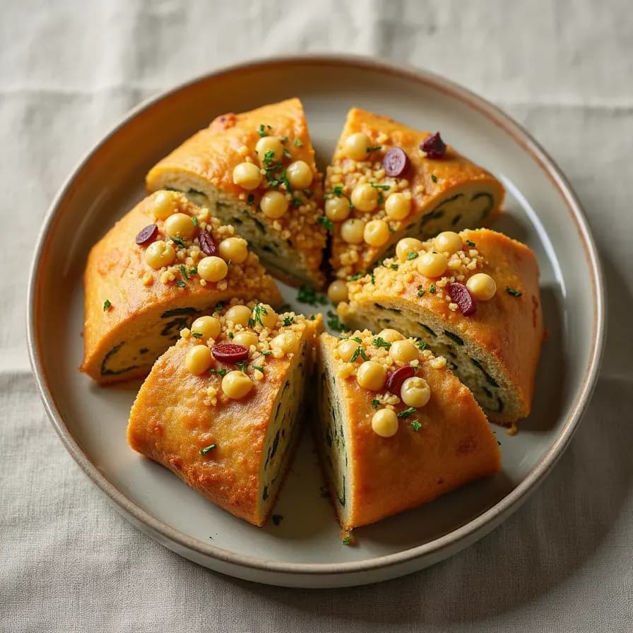 Pain aux pois chiches
