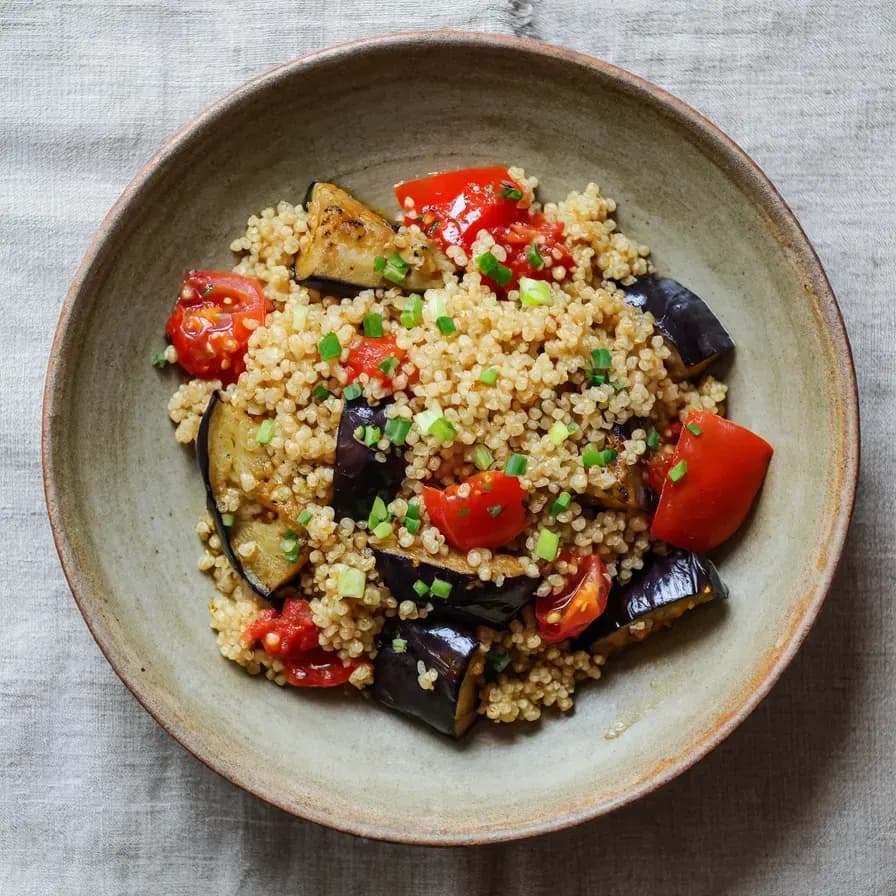 Pilaf de quinoa sans gluten