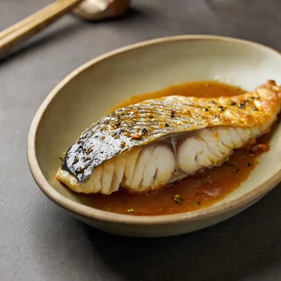 Filet de poisson aux légumes au four