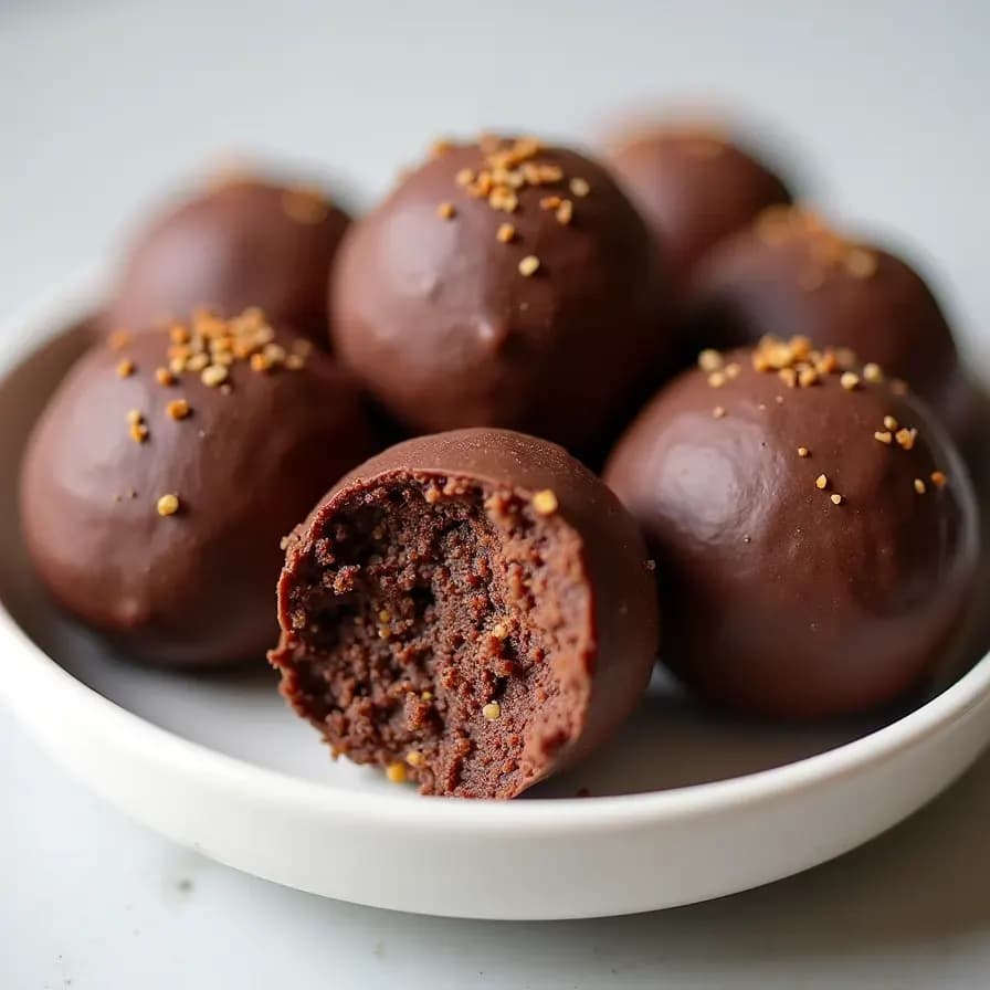 Bolitas de Chocolate con Quinua