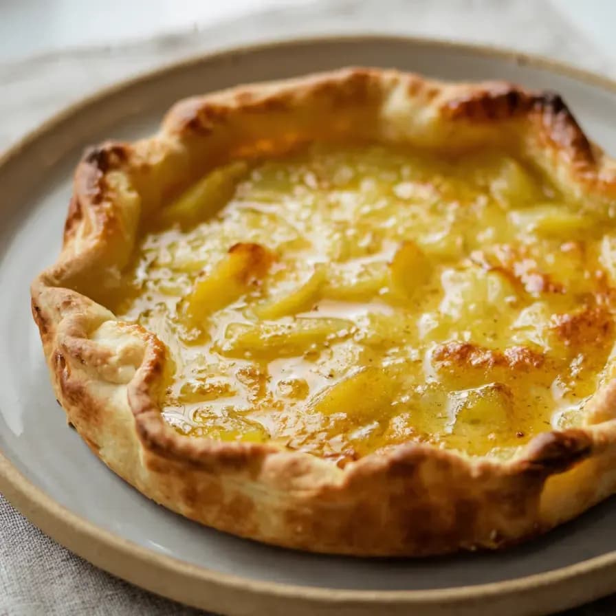 Plat Tarte aux pommes sans sucre