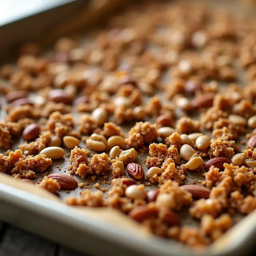 Granola de sarrasin germé