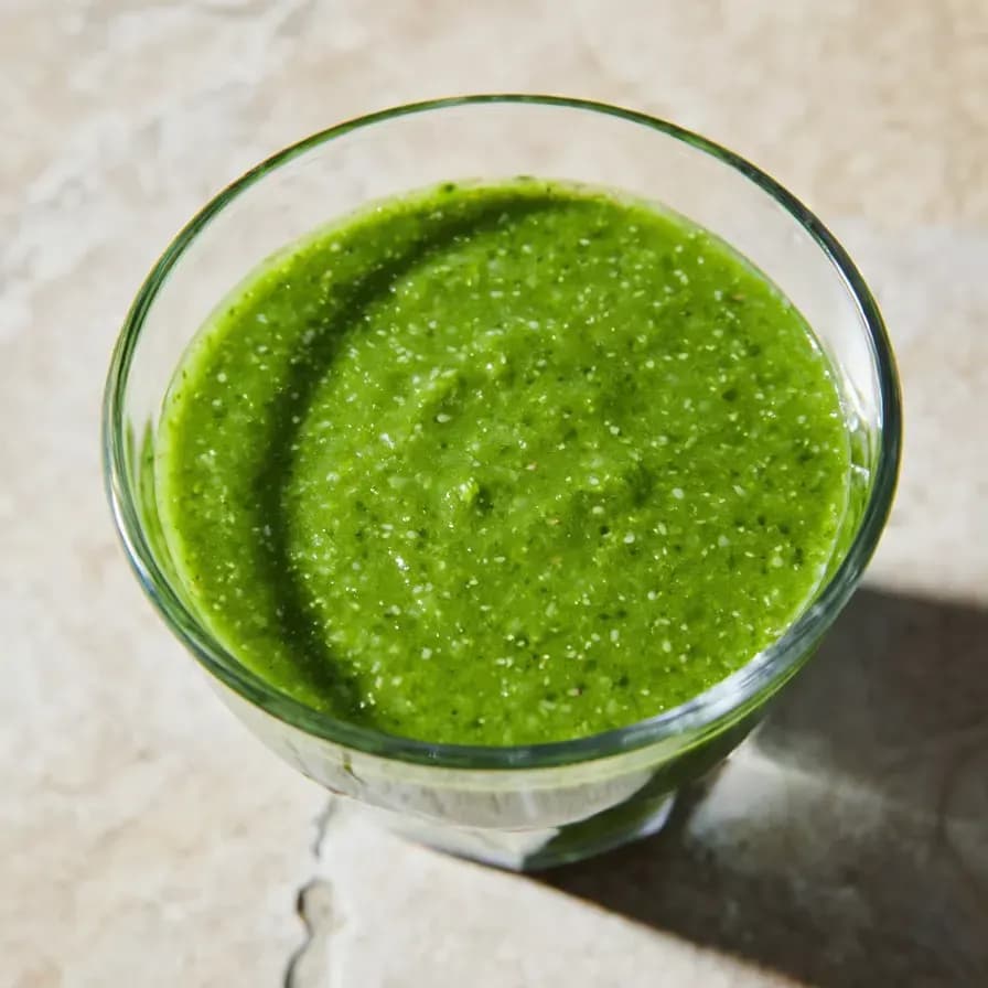 Gericht Grüner Protein-Smoothie