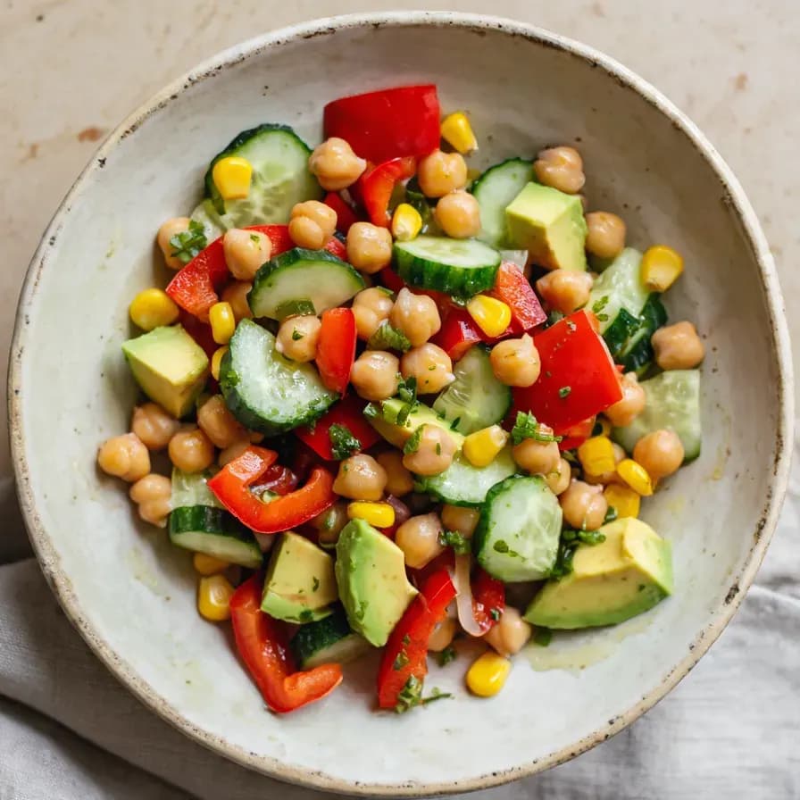 Vegan Chickpea Salad