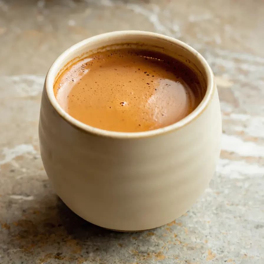 Café froid au miel