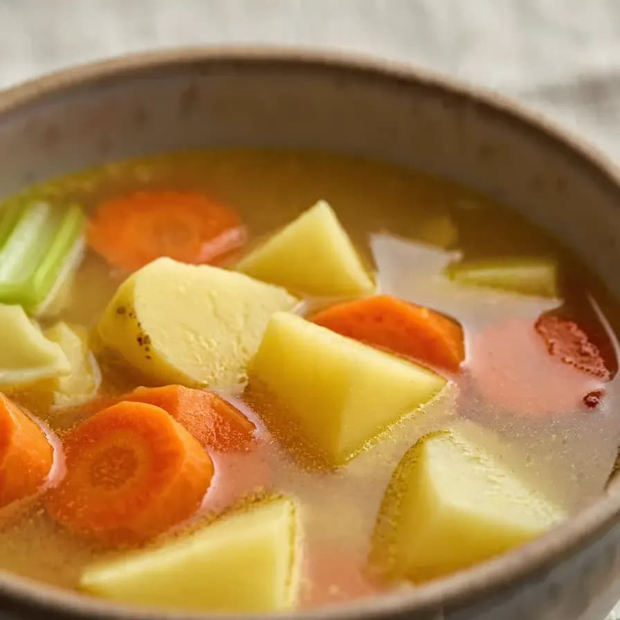 Gericht Selleriesuppe