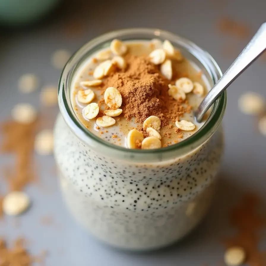 Petit-déjeuner diététique au pudding de chia