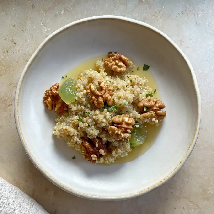 Quinoa-Frühstück mit hohem Proteingehalt
