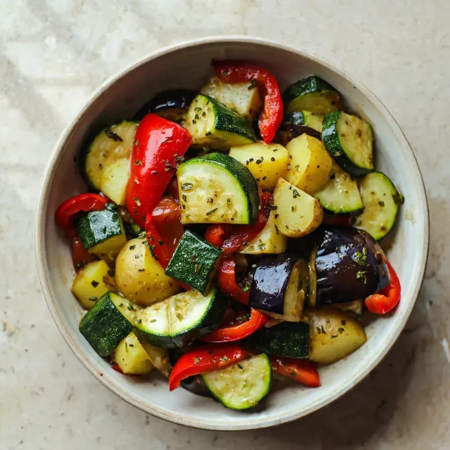 Practical Roasted Vegetables with Olive Oil