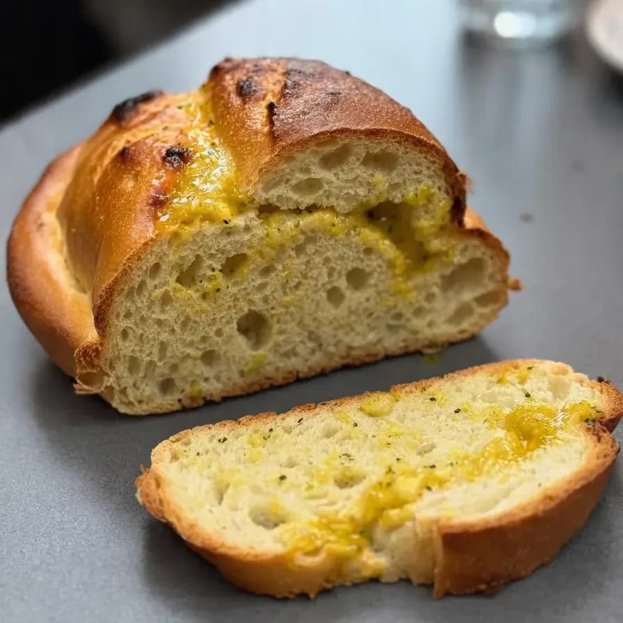 Brot mit Honig, Walnüssen und Ricotta