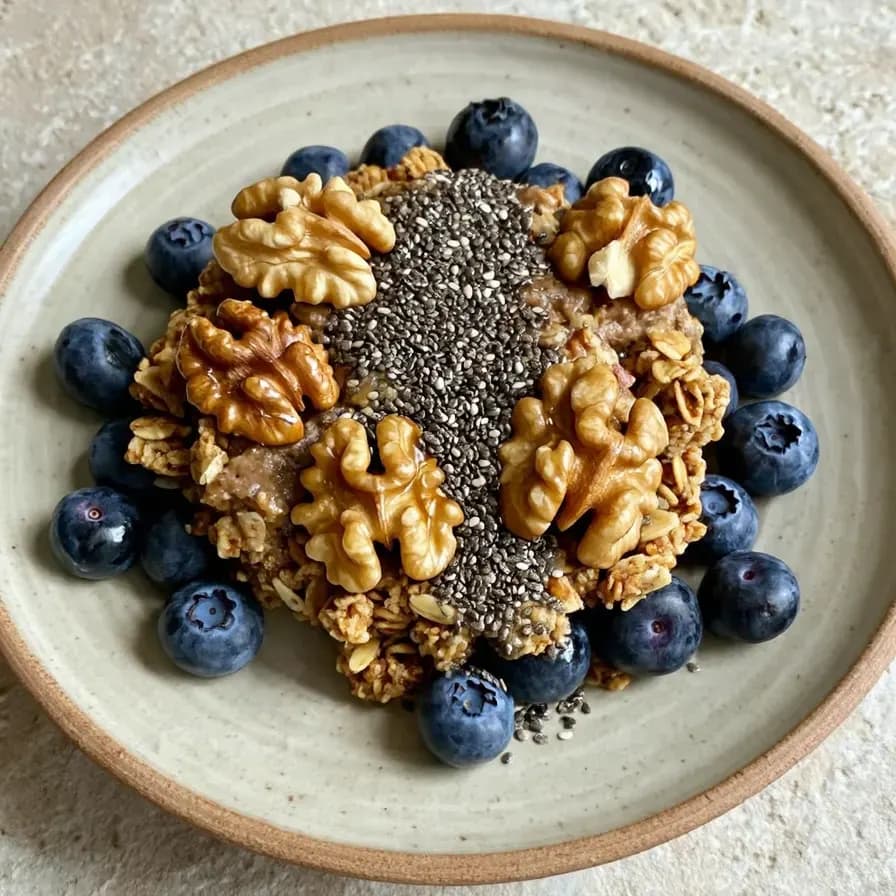 Écrasé de petit-déjeuner cétonique sans avoine