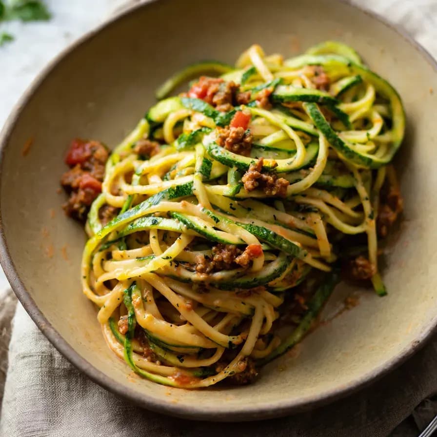 Spaghettis de courons fitness