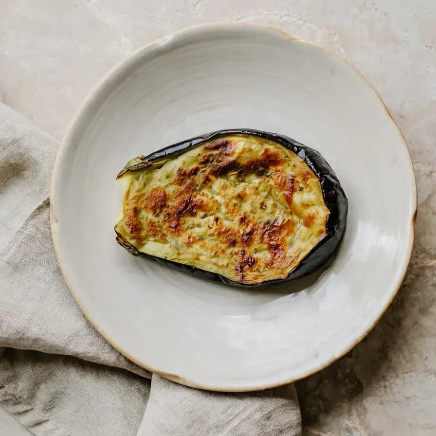 Gegrillte Auberginen aus dem Ofen