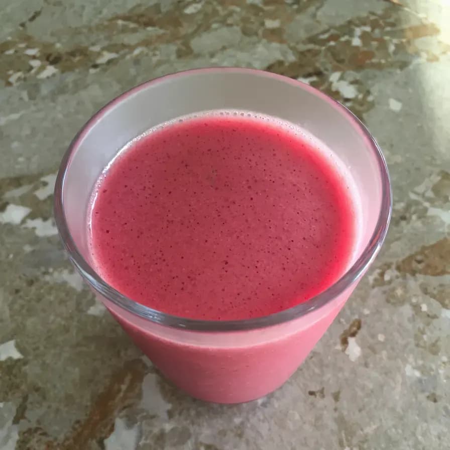 Gericht Rote Bete Erdbeer Smoothie