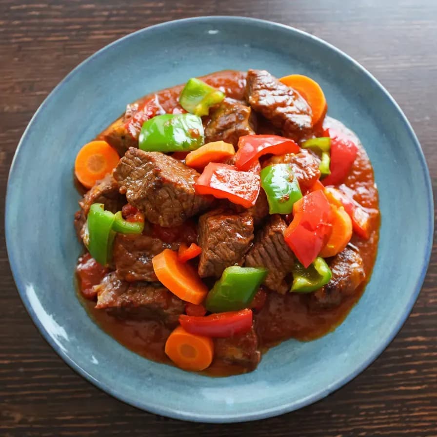 Bœuf aux Légumes au Four