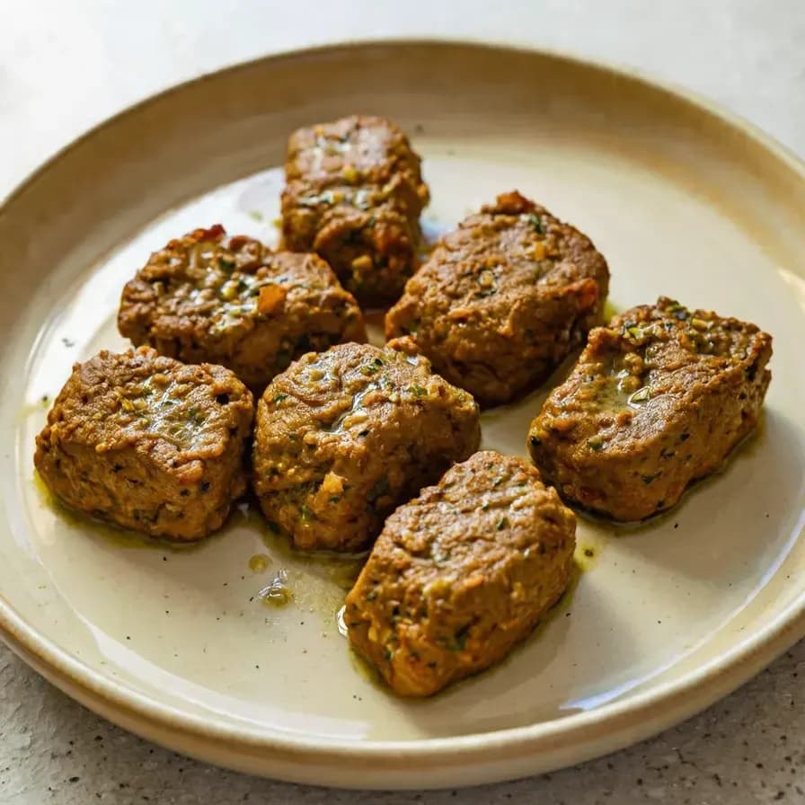 Boulettes de pois chiches au four