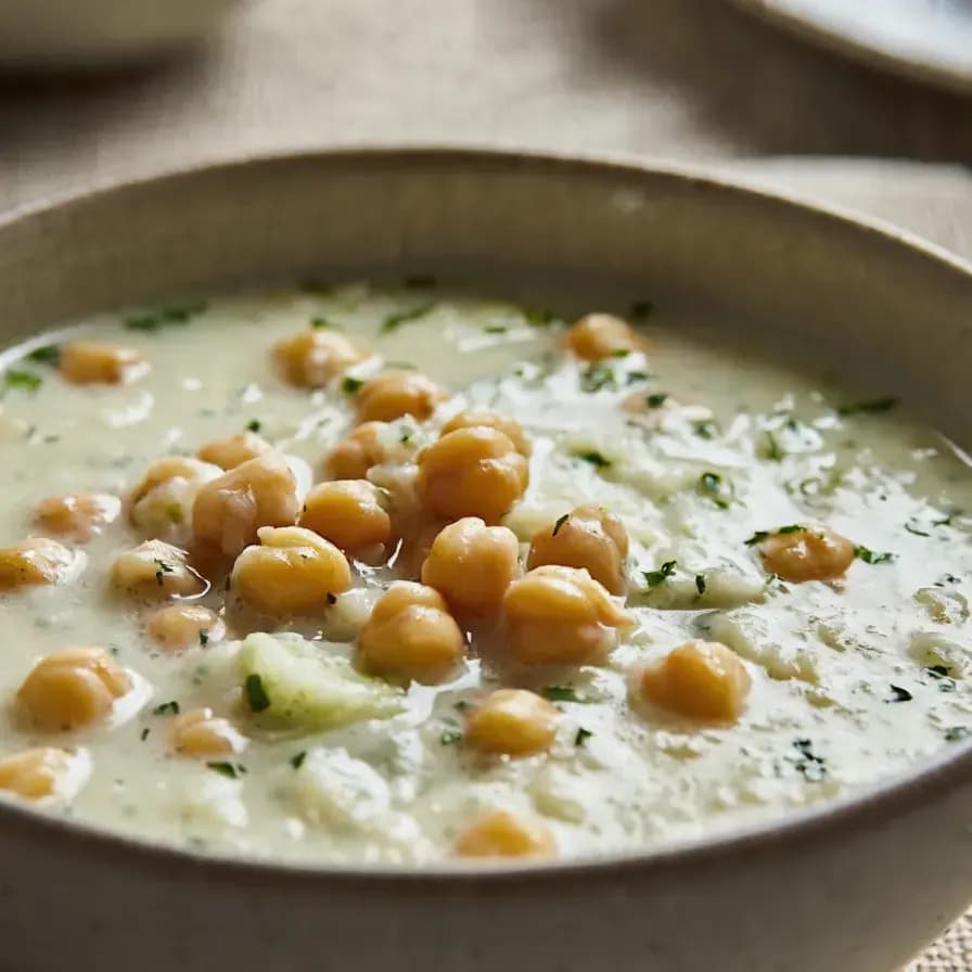 Gericht Traditionelle Lebeniye Suppe