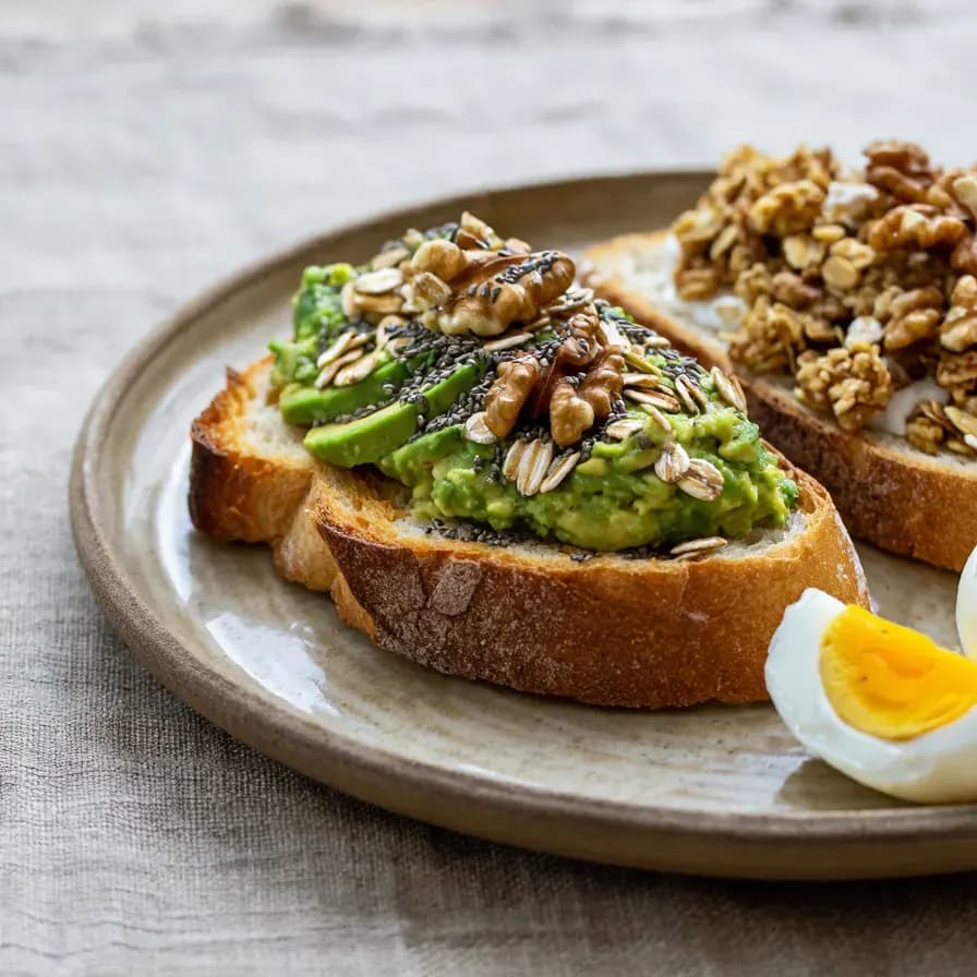 Trío de Plato de Desayuno Fit