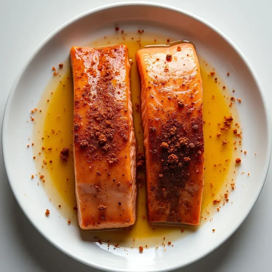 Spiced Baked Salmon
