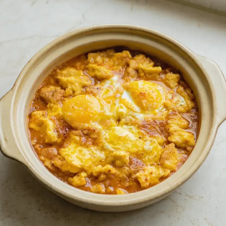 Gericht Glutenfreies Eggs Newburg