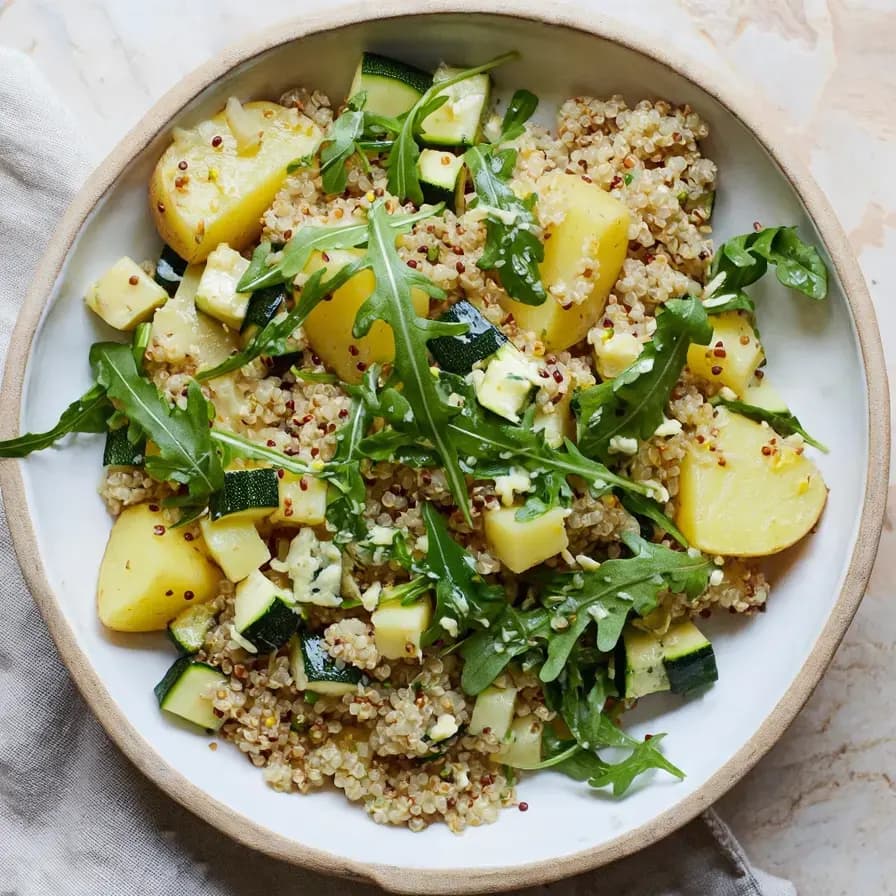 Ensalada de Quinua con Verduras al Horno