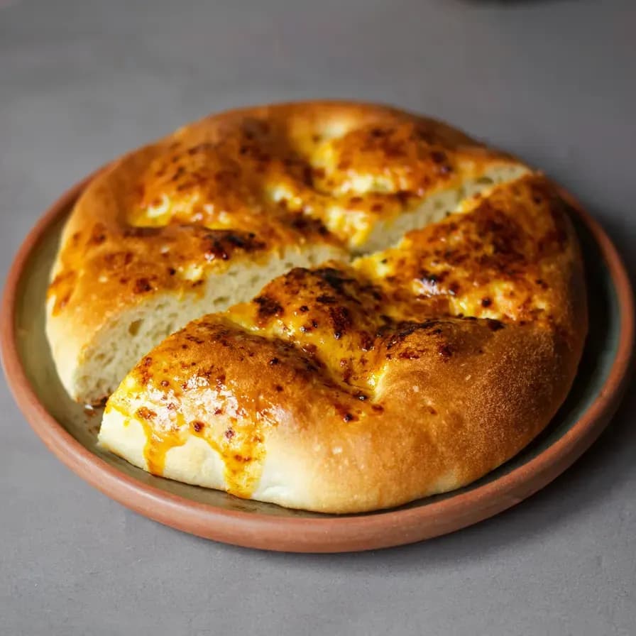 Pain aux pois chiches en 5 minutes