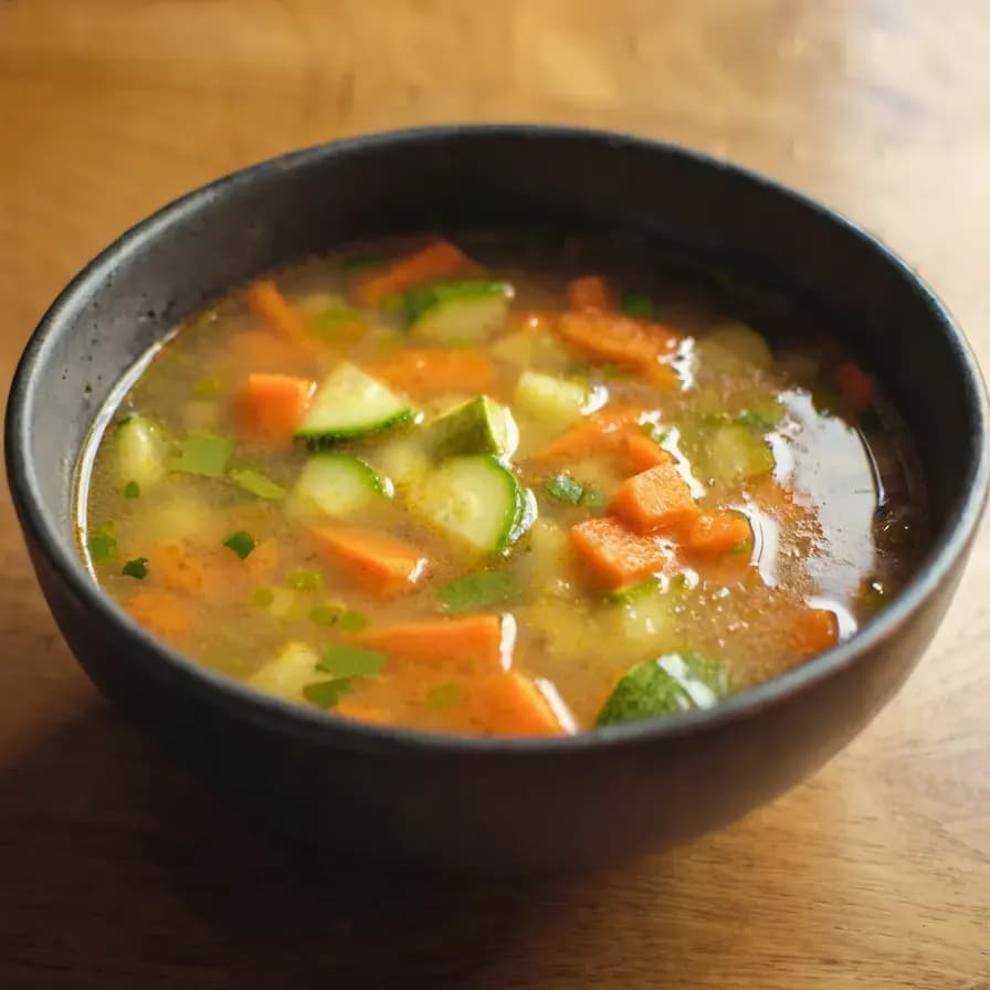 Gericht Praktische Gemüsesuppe