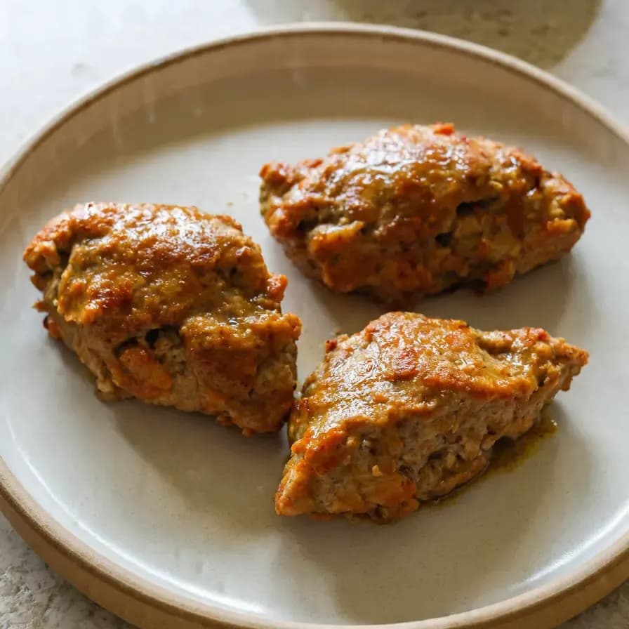 Boulettes de poulet à faible teneur en glucides