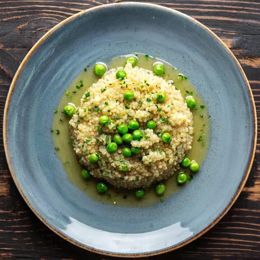 Quinoa et chou-fleur à la sauce curry
