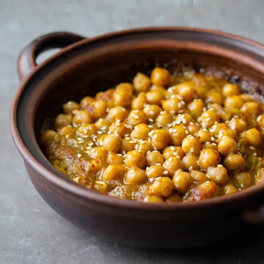 Bâtonnets de Pois Chiches Épicés au Four