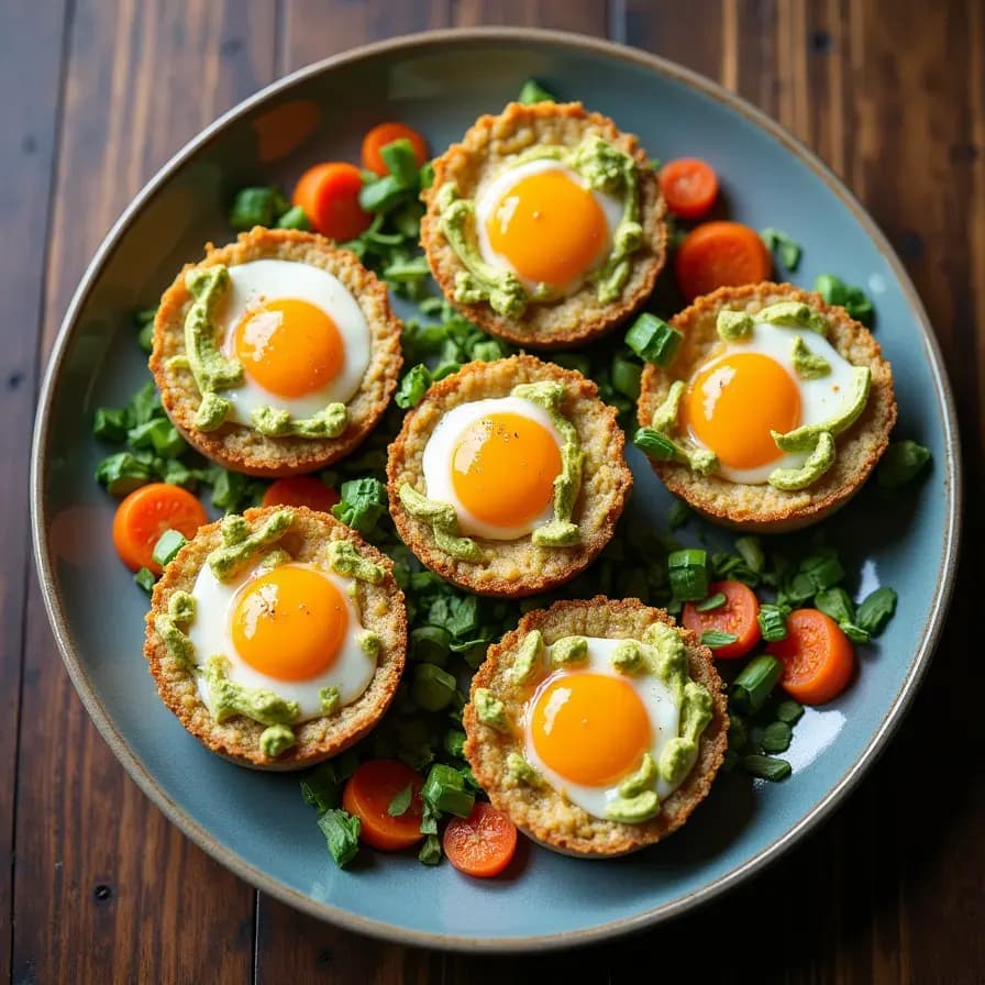 Muffins de Calabacín con Proteína