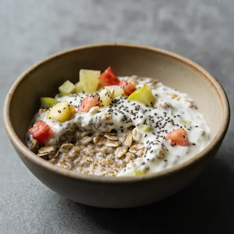 Tazón de Dieta Saciante con Avena
