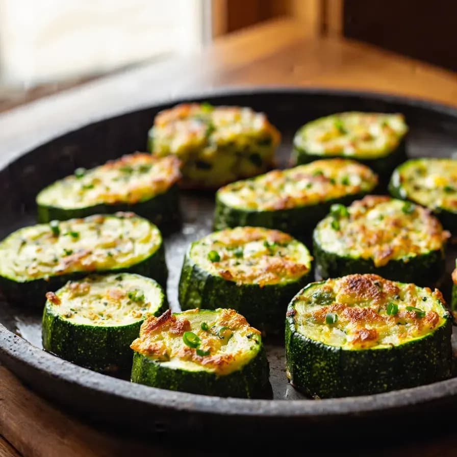 Gebackener Zucchini-Mücveri