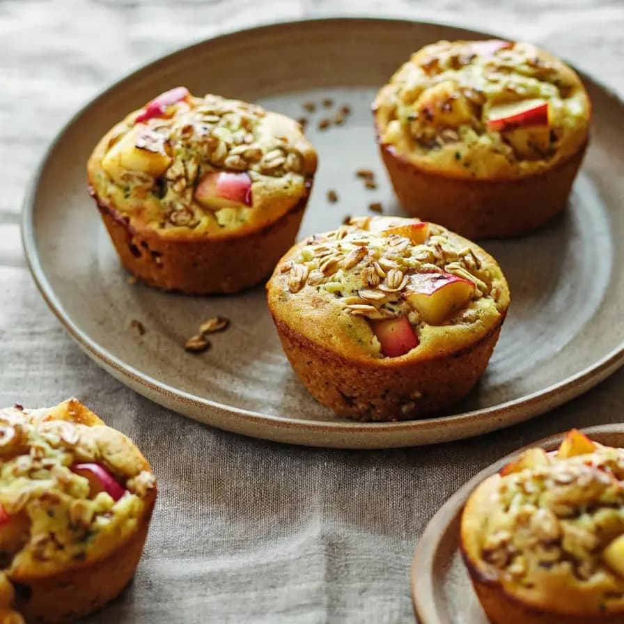 Gluten-Free Breakfast Plate and Muffin