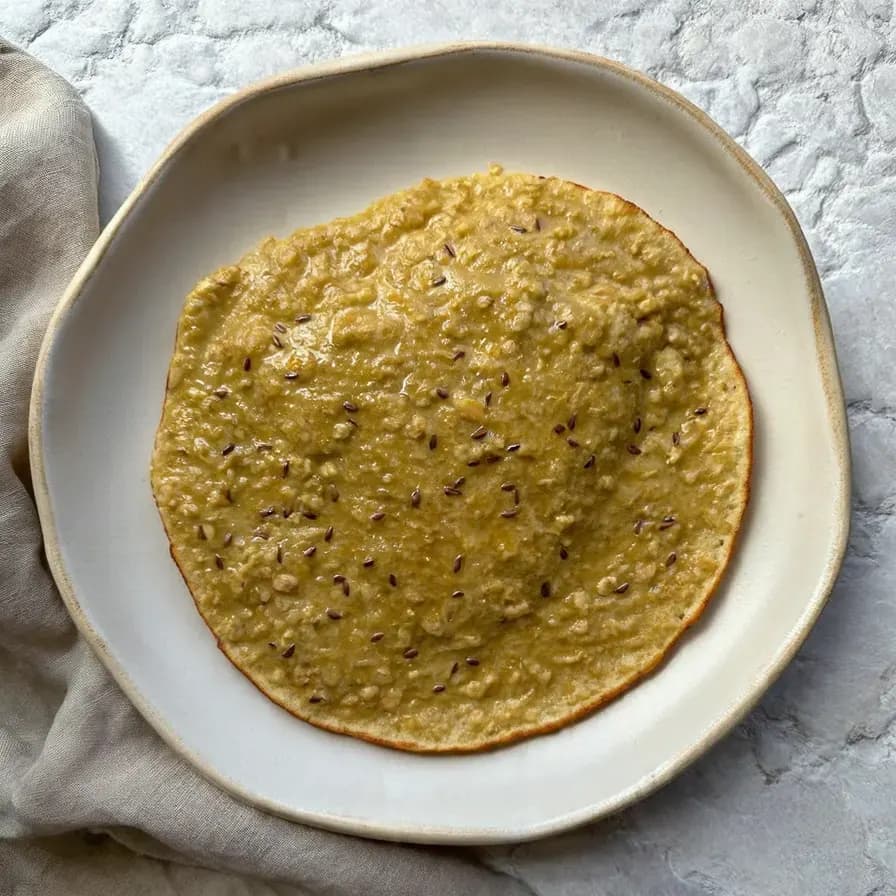 Hochproteinisches Haferfladenbrot