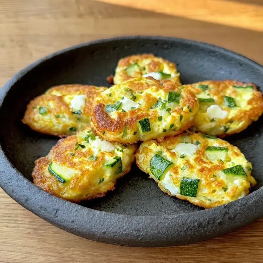 Mücver de courgettes classique