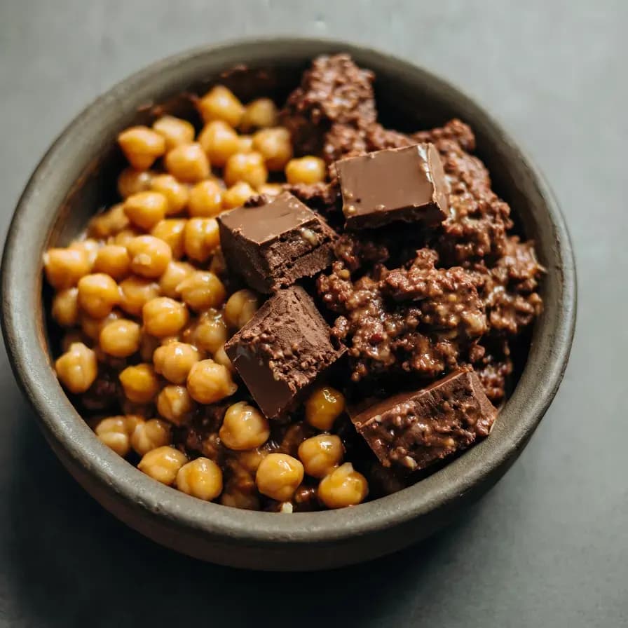 Gericht Veganes Schokoladen-Mousse