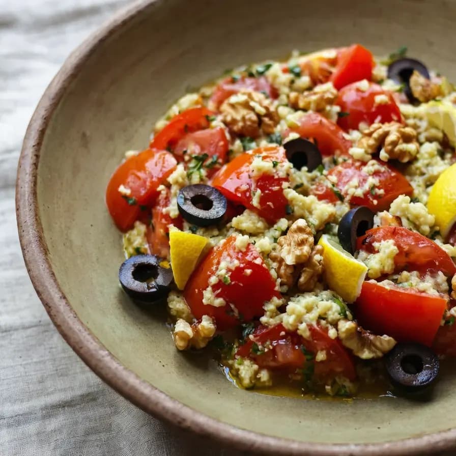 Gericht Fırında Köz Biber Salatası