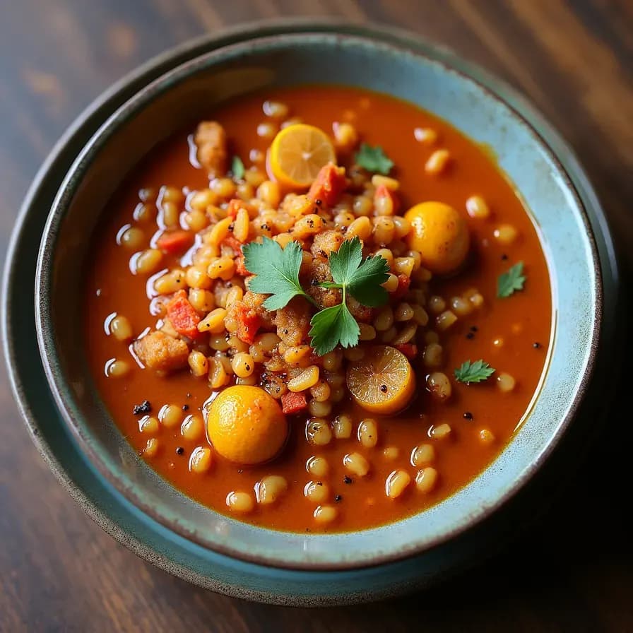 Sopa de Lentejas Rojas Práctica