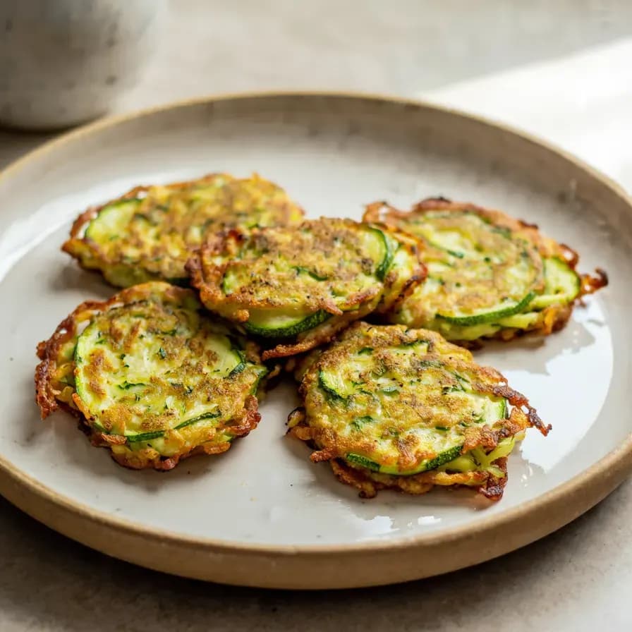 Ketogene Zucchini-Mücver