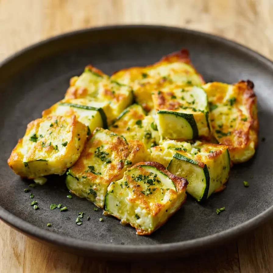 Gebackener Zucchini-Mücver
