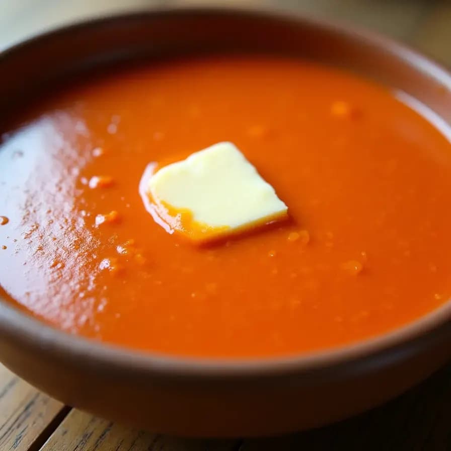 Sopa de Tomate Cetogénica