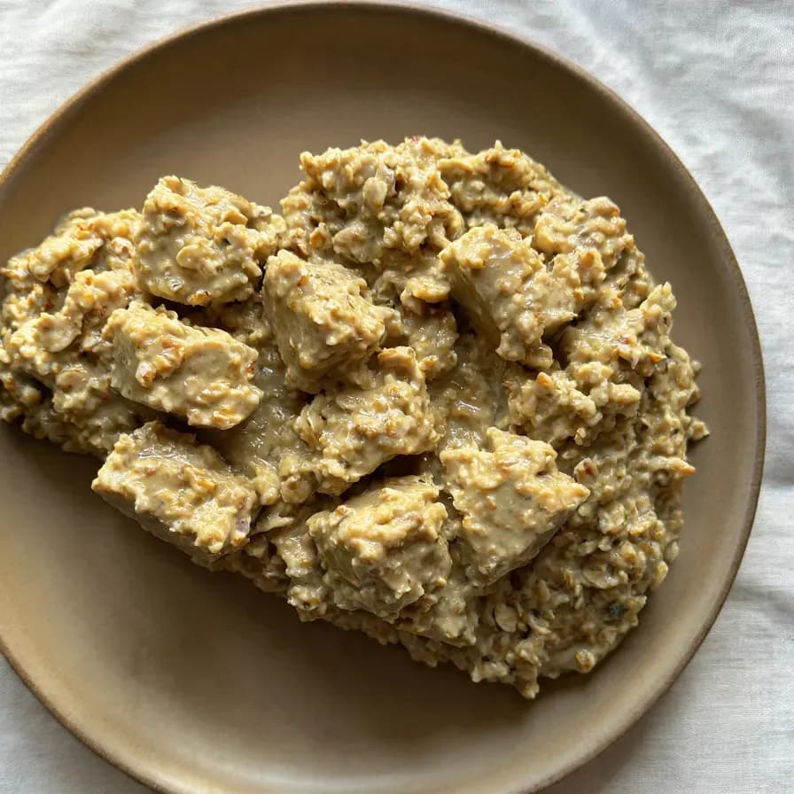 Bar aux flocons d'avoine et au tahini