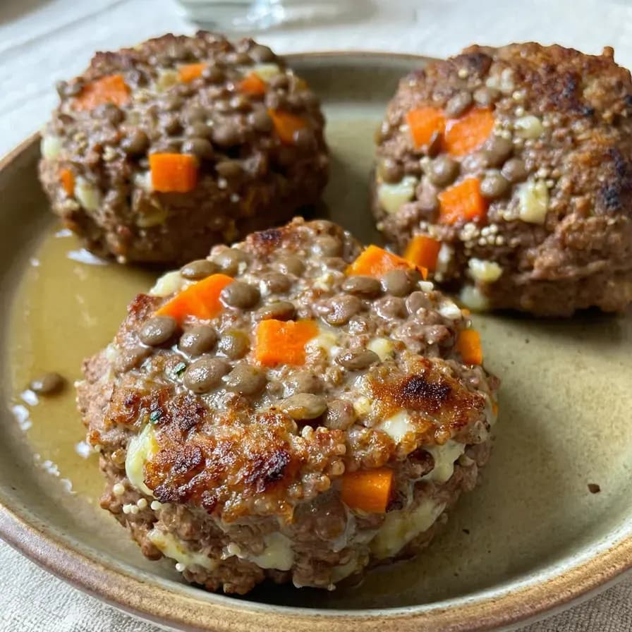 Hamburguesa de Lentejas y Quinoa