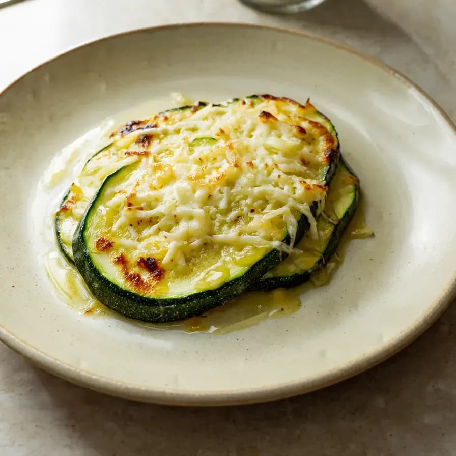 Plato de Bolitas de calabacín con queso al horno