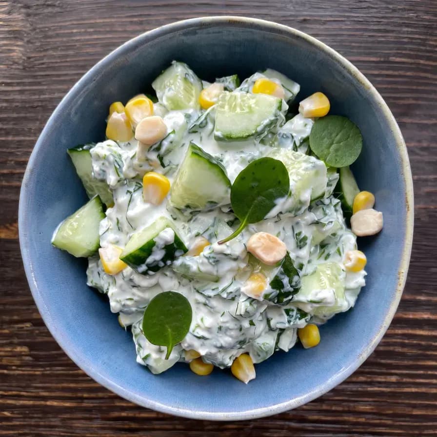 Salade de blettes au yaourt